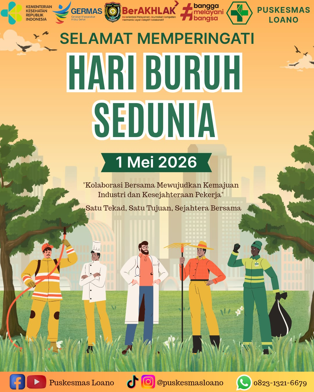 Selamat Hari Buruh Sedunia